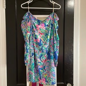 Off Shoulder Lilly Pulitzer Dress - size L